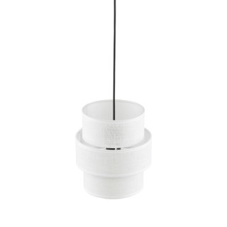 LAMPE SUSPENSION BLANCHE CALISTO 1 200