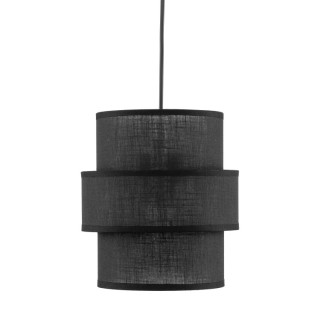 Suspension Calisto 1 lumière – noir – en plastique – style moderne