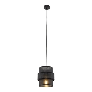 Suspension Calisto 1 lumière – noir – en plastique – style moderne