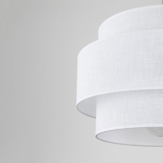 Suspension Calisto 1 lumière – noir – en plastique – style moderne