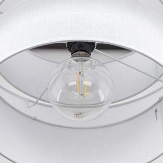 Suspension Calisto 1 lumière – noir – en plastique – style moderne