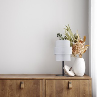 Veilleuse Calisto 1 lumière – noir – en métal – style moderne