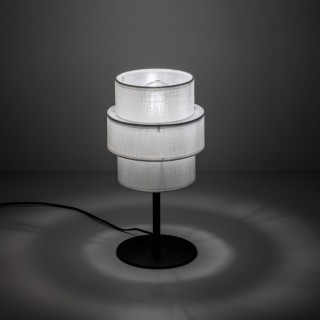 Veilleuse Calisto 1 lumière – noir – en métal – style moderne