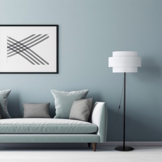 Lampadaire Calisto 1 lumière – noir – en métal – style moderne