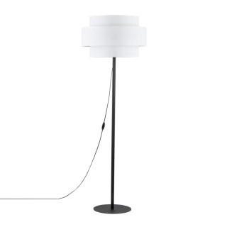 Lampadaire Calisto 1 lumière – noir – en métal – style moderne