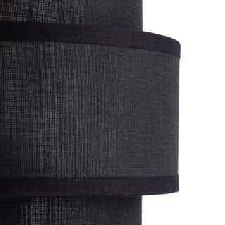 Veilleuse Calisto 1 lumière – noir – en métal – style moderne