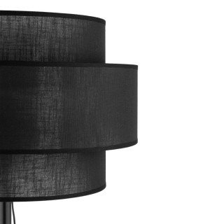 Lampadaire Calisto 1 lumière – noir – en métal – style moderne