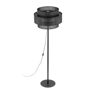 Lampadaire Calisto 1 lumière – noir – en métal – style moderne