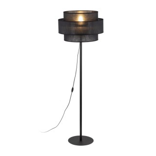 Lampadaire Calisto 1 lumière – noir – en métal – style moderne