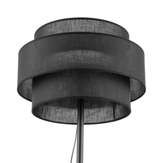 Lampadaire Calisto 1 lumière – noir – en métal – style moderne