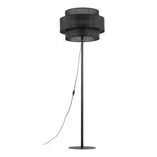 Lampadaire Calisto 1 lumière – noir – en métal – style moderne
