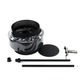 Lampadaire Calisto 1 lumière – noir – en métal – style moderne