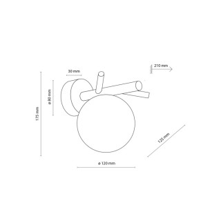 Lampe à poser Sheron 1 lumière – blanc & pin – en métal et bois – style moderne