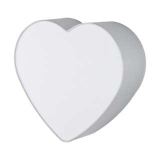 Plafonnier Heart 2 lumières – gris – en métal – style moderne