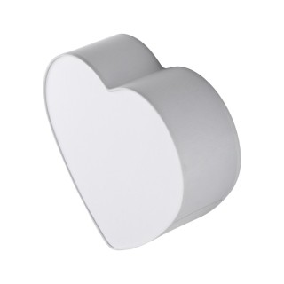 Plafonnier Heart 2 lumières – gris – en métal – style moderne