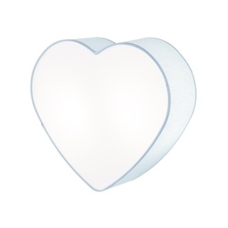 Plafonnier Heart 2 lumières – blanc – en métal – style moderne