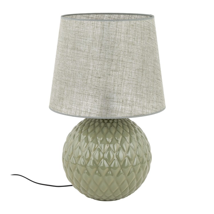 Veilleuse Santana 1 lumière – vert & doré – en métal – style moderne et chic