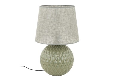 Veilleuse Santana 1 lumière – vert & doré – en métal – style moderne et chic