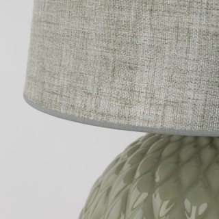 Veilleuse Santana 1 lumière – vert & doré – en métal – style moderne et chic