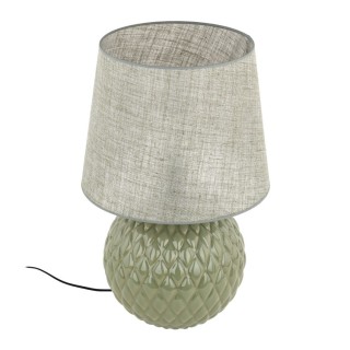 Veilleuse Santana 1 lumière – vert & doré – en métal – style moderne et chic