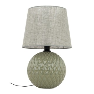 Veilleuse Santana 1 lumière – vert & doré – en métal – style moderne et chic