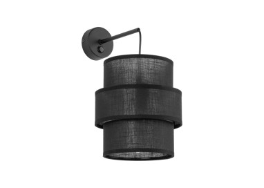 Lampe à poser Calisto 1 lumière – noir – en métal – style moderne