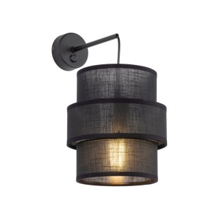 Lampe à poser Calisto 1 lumière – noir – en métal – style moderne