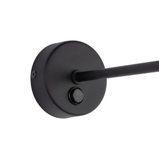 Lampe à poser Calisto 1 lumière – noir – en métal – style moderne