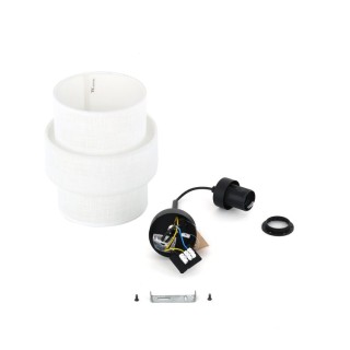 Lampe à poser Calisto 1 lumière – noir – en métal – style moderne