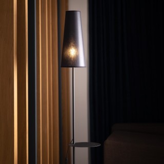 Lampadaire Zing 1 lumière – noir – en métal – style moderne