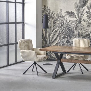 Lampadaire Zing 1 lumière – noir – en métal – style moderne