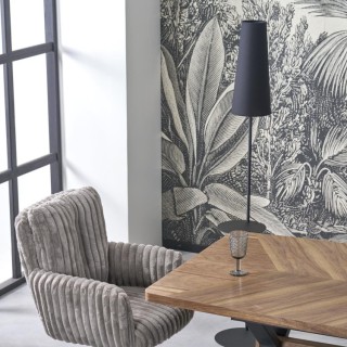 Lampadaire Zing 1 lumière – noir – en métal – style moderne