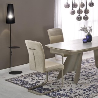 Lampadaire Zing 1 lumière – noir – en métal – style moderne