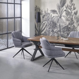 Lampadaire Zing 1 lumière – noir – en métal – style moderne