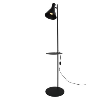 Lampadaire Jump 1 lumière – noir – en métal – style moderne et loft