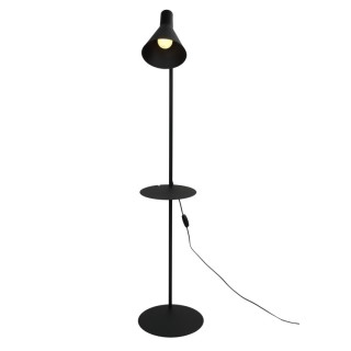 Lampadaire Jump 1 lumière – noir – en métal – style moderne et loft