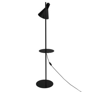 Lampadaire Jump 1 lumière – noir – en métal – style moderne et loft