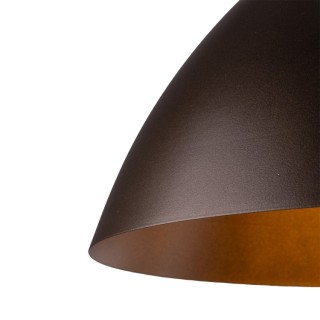 LAMPE À SUSPENSION FARO MARRON 1 500