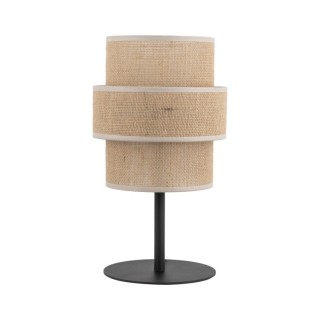 Veilleuse Calisto 1 lumière – noir – en métal – style moderne