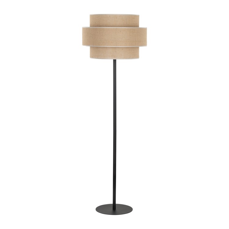Lampadaire Calisto 1 lumière – noir – en métal – style moderne