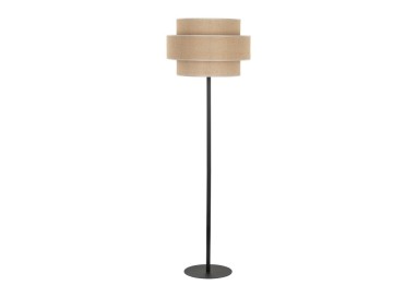 Lampadaire Calisto 1 lumière – noir – en métal – style moderne