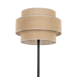 Lampadaire Calisto 1 lumière – noir – en métal – style moderne
