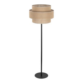 Lampadaire Calisto 1 lumière – noir – en métal – style moderne