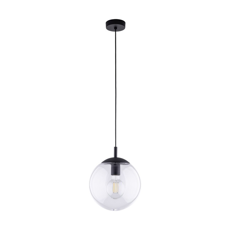 Suspension Esme 1 lumière – noir – en métal – style moderne