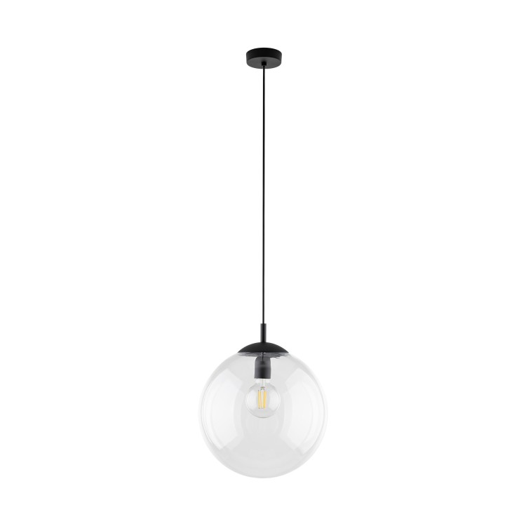 Suspension Esme 1 lumière – noir – en métal – style moderne
