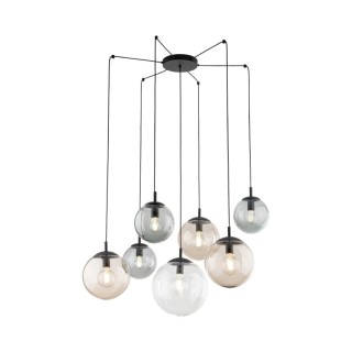 Suspension Esme – noir – en métal – style moderne et chic