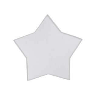 Plafonnier Star 2 lumières – blanc – en métal – style moderne