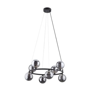 Suspension Anabelle – noir – en métal – style moderne et loft