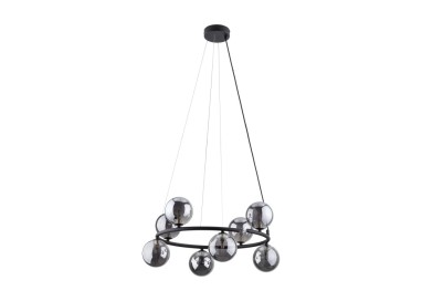 Suspension Anabelle – noir – en métal – style moderne et loft