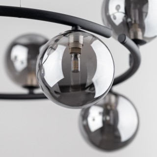 Suspension Anabelle – noir – en métal – style moderne et loft